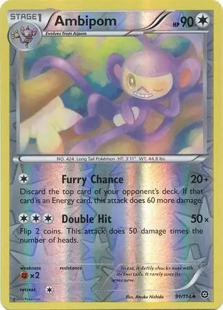 Ambipom 91/114 - Steam Siege