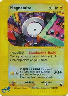 Magnemite 91/147 - Aquapolis