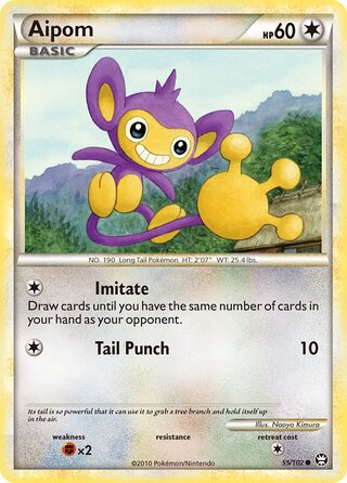Aipom 55/102 - Triumphant