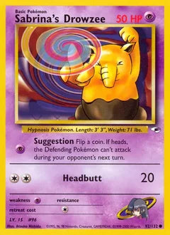 Sabrina's Drowzee 92/132 - Gym Heroes