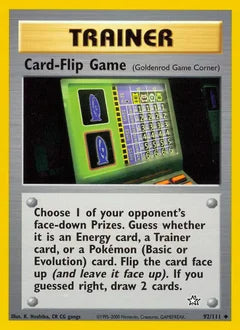Card-Flip Game 92/111 - Neo Genesis