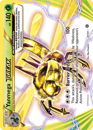 Yanmega BREAK 8/114 - Steam Siege
