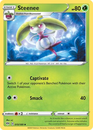 Steenee 015/189 - Darkness Ablaze