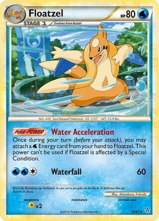 Floatzel 16/95 - Unleashed