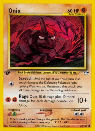 Onix 69/111 - Neo Genesis