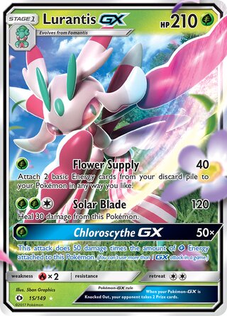 Lurantis-GX 15/149 - Sun & Moon Base