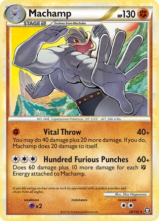 Machamp 26/102 - Triumphant