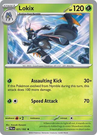 Lokix 021/193 - Paldea Evolved
