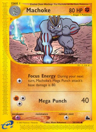 Machoke 38/144 - Skyridge