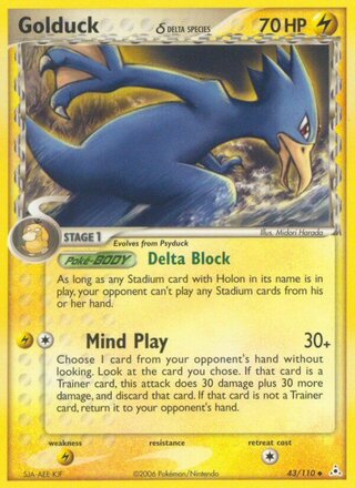 Golduck 43/110 - Holon Phantoms