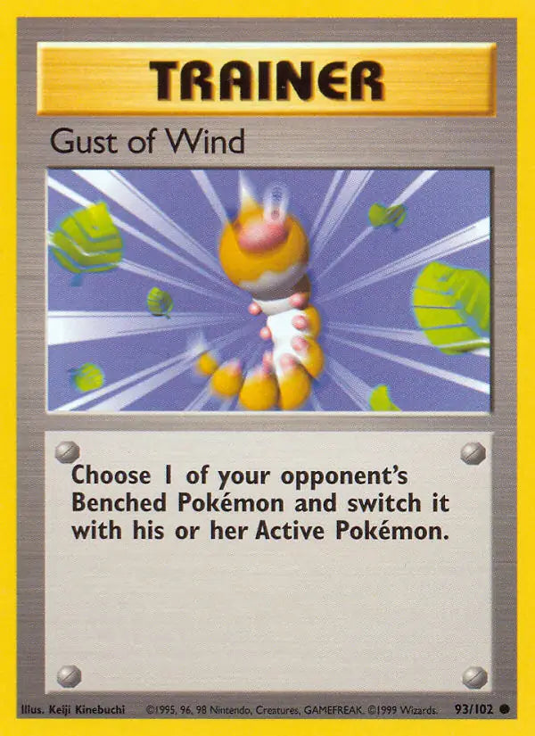 Gust of Wind 93/102 - Base Set