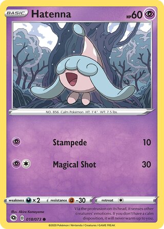 Hatenna 018/073 - Champion's Path