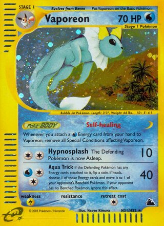 Vaporeon H31/H32 - Skyridge