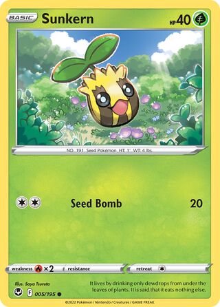 Sunkern 005/195 - Silver Tempest