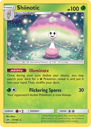 Shiinotic 17/149 - Sun & Moon Base