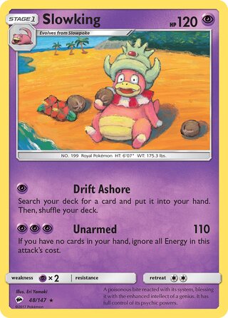 Slowking 48/147 - Burning Shadows