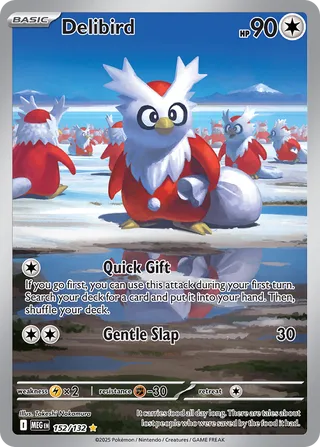 Delibird 152/132 - Mega Evolution Base