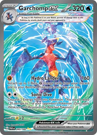 Garchomp ex 245/182 - Paradox Rift