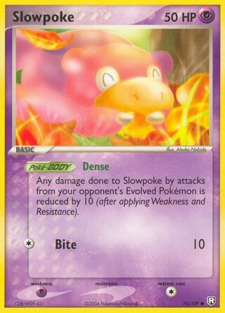Slowpoke 76/109 - Team Rocket Returns