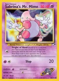 Sabrina's Mr. Mime 94/132 - Gym Heroes
