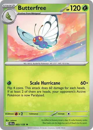 Butterfree 003/159 - Journey Together