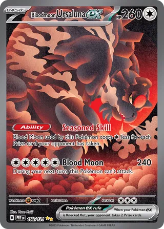 Bloodmoon Ursaluna ex 168/131 - Prismatic Evolutions