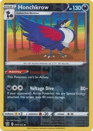 Honchkrow 094/163 - Battle Styles