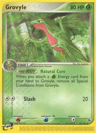 Grovyle 32/109 - Ruby & Sapphire