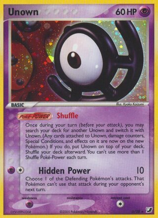 Unown U/28 - Unseen Forces