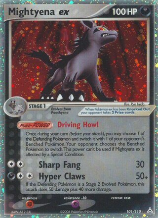 Mightyena ex 101/110 - Holon Phantoms
