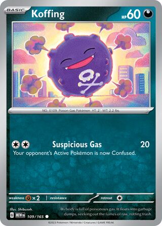 Koffing 109/165 - Scarlet & Violet 151