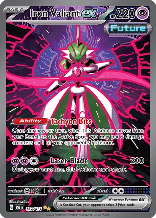 Iron Valiant ex 157/131 - Prismatic Evolutions