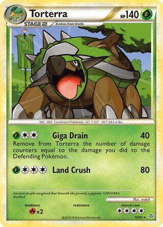 Torterra 10/95 - Unleashed