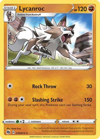 Lycanroc 030/073 - Champion's Path