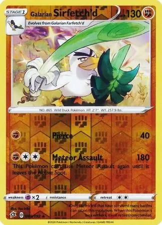 Galarian Sirfetch'd 095/192 - Rebel Clash
