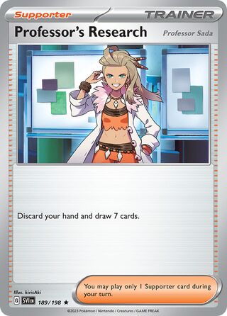 Professor's Research 189/198 - Scarlet & Violet Base