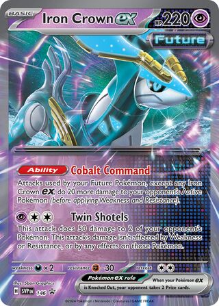 Iron Crown ex 146 - Scarlet & Violet Promos