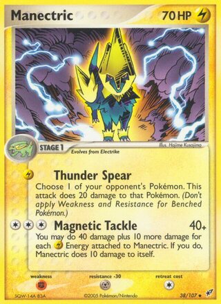 Manectric 38/107 - Deoxys