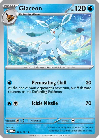 Glaceon 025/131 - Prismatic Evolutions