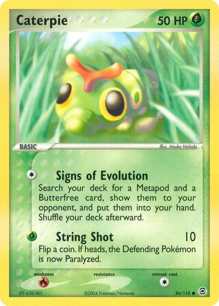 Caterpie 56/112 - FireRed & LeafGreen