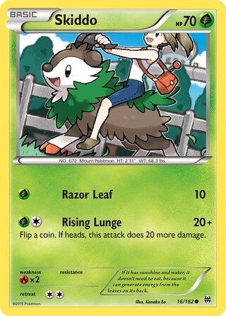 Skiddo 16/162 - BREAKthrough