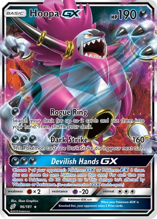 Hoopa-GX 96/181 - Team Up