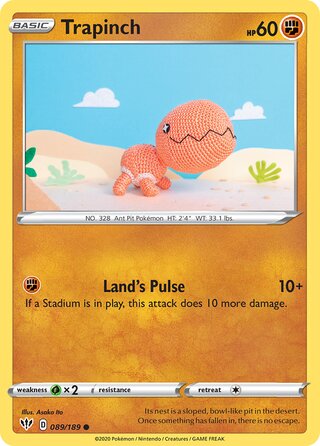 Trapinch 089/189 - Darkness Ablaze