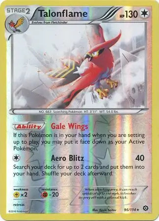 Talonflame 96/114 - Steam Siege