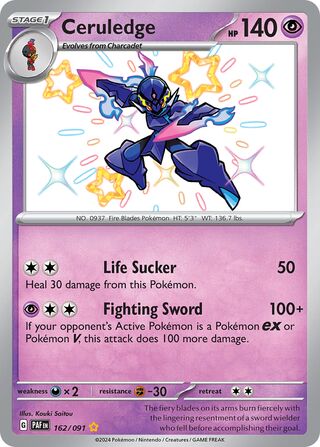 Ceruledge 162/091 - Paldean Fates