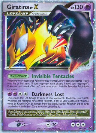 Giratina LV.X 124/127 - Platinum