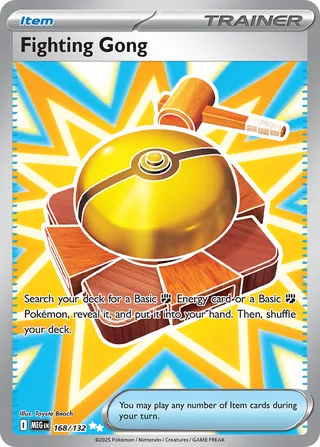 Fighting Gong 168/132 - Mega Evolution Base