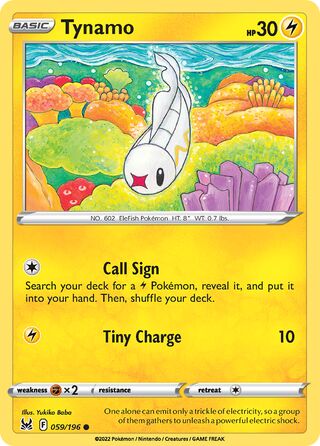Tynamo 059/196 - Lost Origin