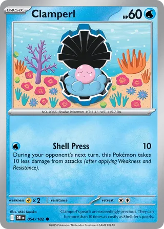 Clamperl 054/182 - Destined Rivals