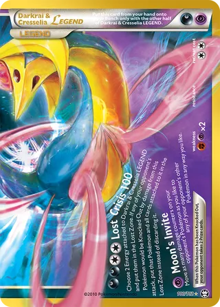 Darkrai & Cresselia LEGEND 100/102 - 30th Celebration
